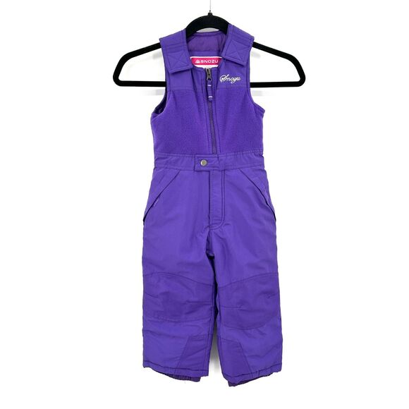 Snozu Other - SNOZU Girls Purple Snow Bib Overalls Insulated Waterproof Ski Snowboard Size 4T
